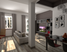 Interior design di unità immobiliare